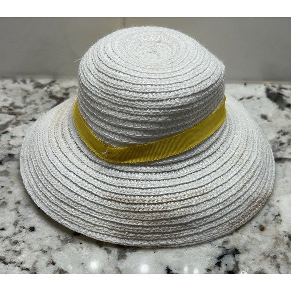 Fisher-Price Accessories - 1980s Fisher Price My Friend Jenny 16" Fashion Doll Yellow White Hat‎